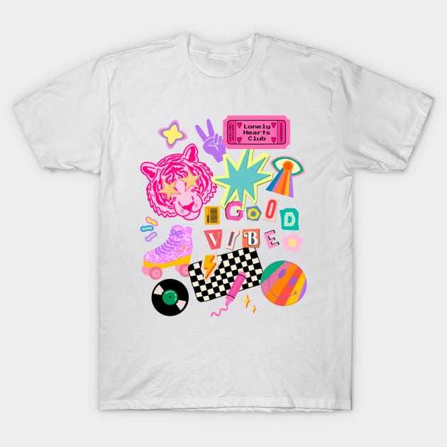 Retro Vibe T-Shirt by johanly